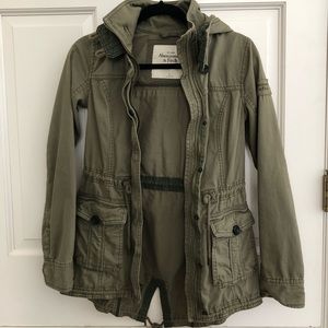 Army green jacket